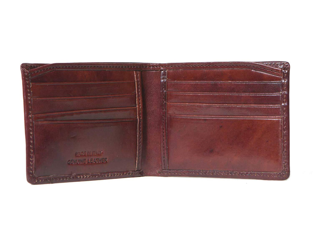 Inside of I Medici Bifold Classic Wallet for Men