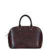 I Medici The Size and Style Italian Leather Handbag in Chocolate