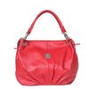 I Medici DOLCE Soft Leather Shopper Handbag, Tote Bag in Red