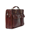 Side of I Medici Florentine Italian Leather Briefcase, Business Bag