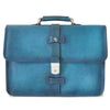 Pratesi Bruce Range Pratomagno Leather Briefcase, Flap Over Case