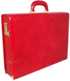 Pratesi Radica Range Machiavelli 3.5" Slim Attache Case, Hardsided Briefcase in Cherry