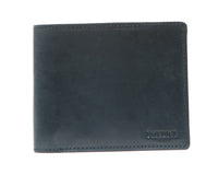 I Medici Bifold Mens Wallet with ID Window in Black