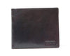 I Medici Bifold Mens Wallet with ID Window in Chocolate