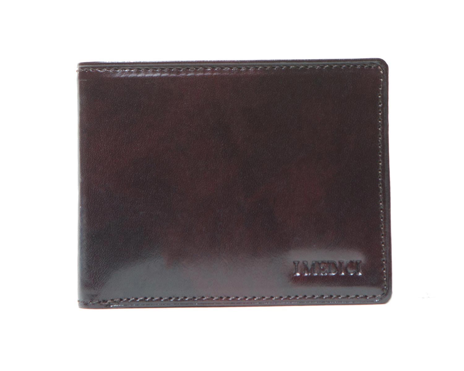 Bifold Mens Wallet with ID Window | Shop I Medici – I Medici Leather