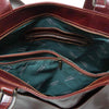 Inside of I Medici Borsa Shopping Leather Tote Bag