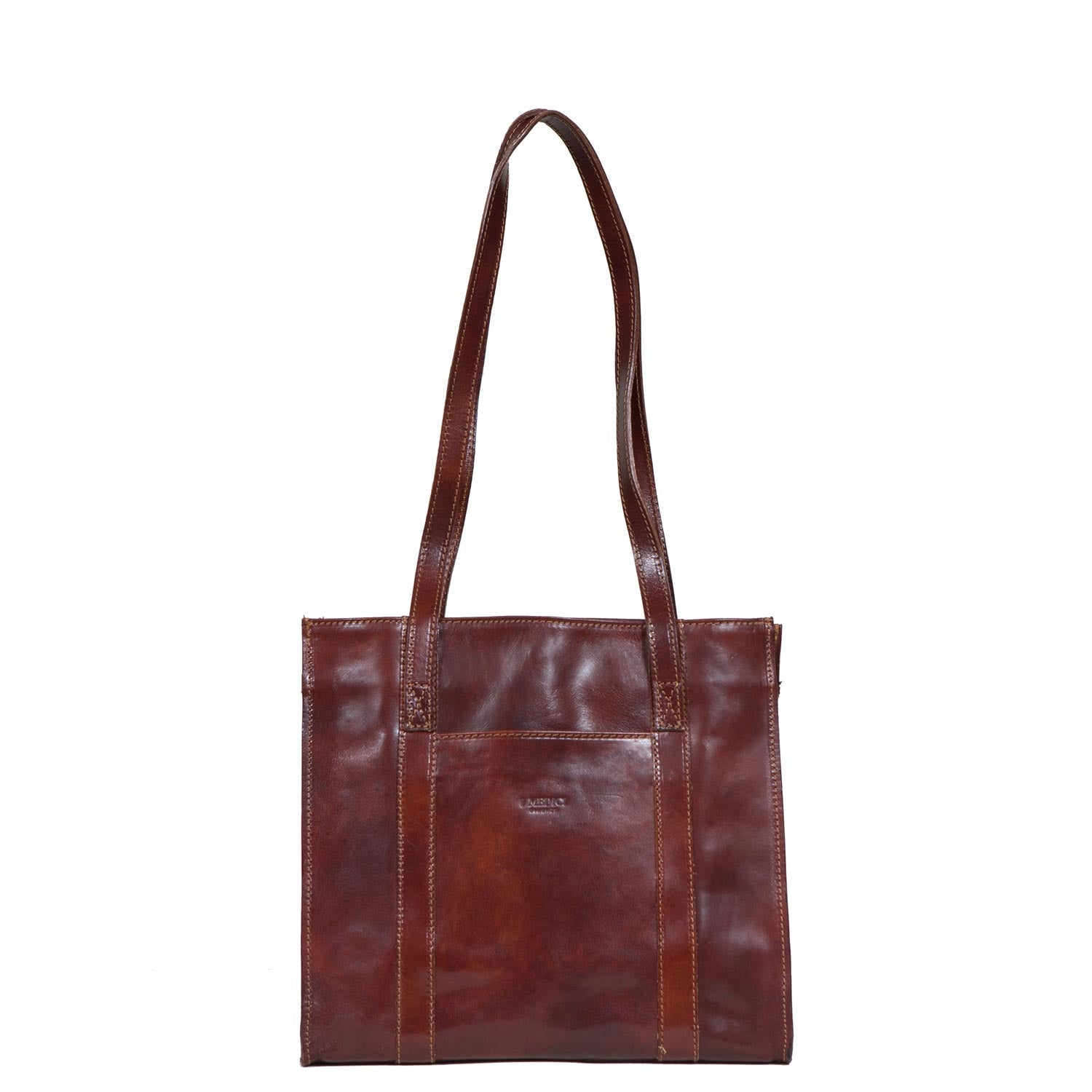 MEZZO Medium Leather Tote Bag, Handbag