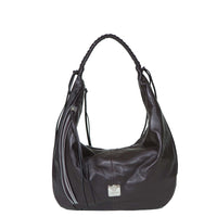 I Medici Blanca Leather Tote, Womens Italian Handbag in Dark Brown