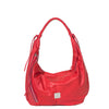 I Medici Blanca Leather Tote, Womens Italian Handbag in Red