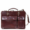Strap of I Medici Florentine Italian Leather Briefcase, Business Bag
