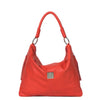 I Medici Bruna Italian Handbag, Shoulder Tote for Women in Red