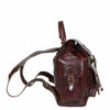 Strap of I Medici Rugged Elegance Italian Leather Backpack
