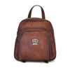 Pratesi Bruce Range Sirmione Leather Backpack in Brown