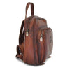 Side of Pratesi Bruce Range Sirmione Leather Backpack, Right