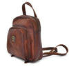 Side of Pratesi Bruce Range Sirmione Leather Backpack, Left