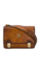 Pratesi Bruce Range Pitigliano Leather Cross-Body Bag in Brown