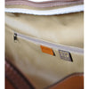 Inside of Pratesi Bruce Range Perito Moreno Leather Duffle Bag, Travel Carry on