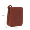 Sizes of I Medici Varese Small Crossbody Purse in Brown