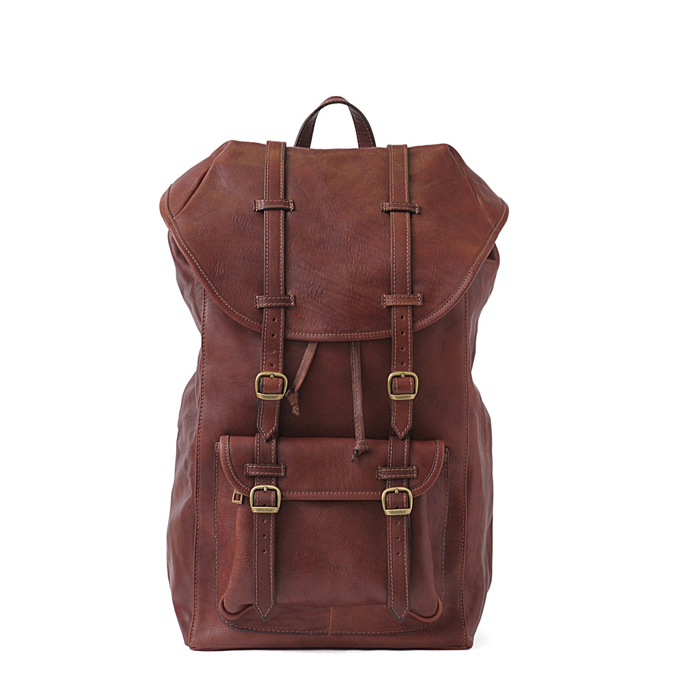 Luxury Leather Backpack | Italian Black Leather | Royal Albartross