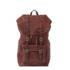 I Medici Trapani Large Backpack in Chocolate
