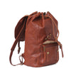 I Medici Trapani Large Backpack in Brown, Opened