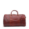 Rear of I Medici 18" Small Italian Leather Duffel Bag, Travel Luggage