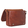 I Medici Asti Small Messenger Bag in Brown, Opened