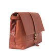Side of I Medici Pesaro Expandable Messenger Bag in Brown