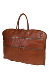 Terrida Marco Polo CARAVAGGIO Leather Travel Garment Bag in Brown