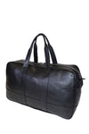 Terrida Marco Polo BELLINI 20" Leather Duffle Bag Travel Carry on Bag in Black