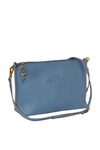Terrida Murano Collection Small Shoulder Bag, Leather Purse in Light Blue