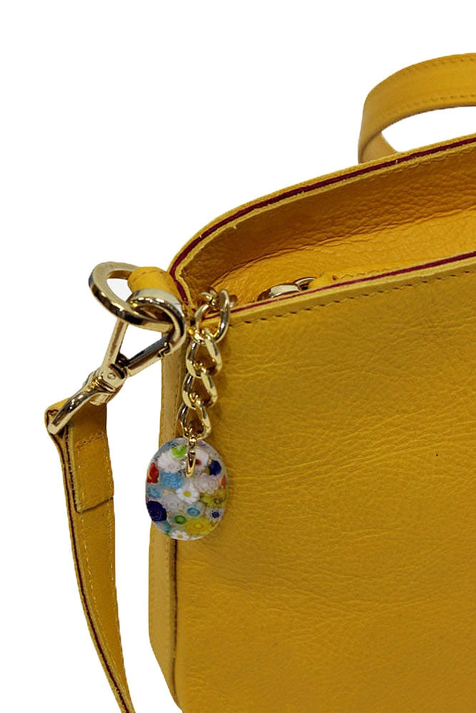 Buy Classic Leather Handbags for Women Pure Original Leather Yellow Purse  (SF3190) at Amazon.in