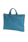 Terrida Murano Collection Slim Briefcase for Women in Light Blue
