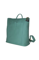 Terrida Murano Collection Aurora Square Backpack Bag in Mint