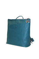 Terrida Murano Collection Aurora Square Backpack Bag in Blue