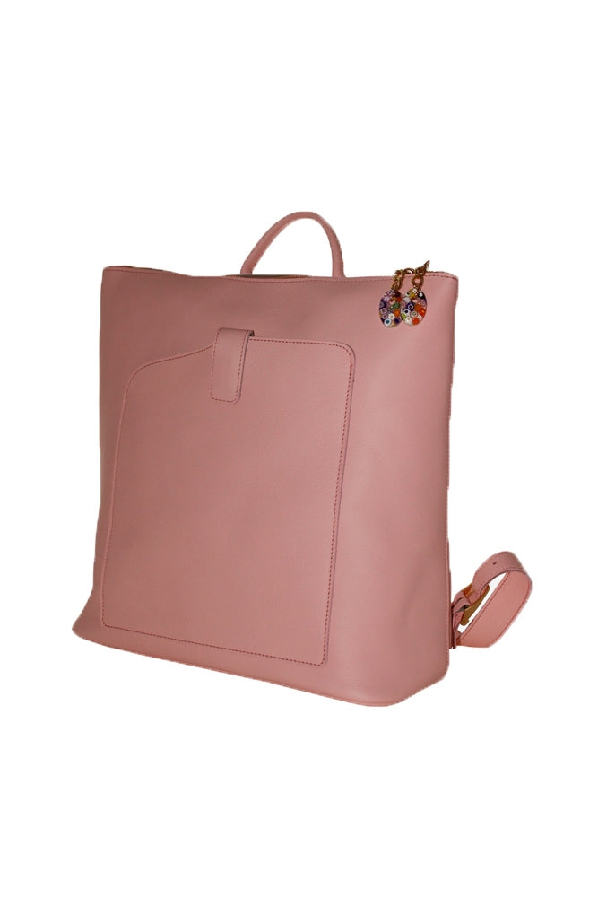 De Martino modern soft leather backpack