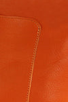 Terrida Murano Collection Small Shoulder Bag, Leather Purse in Orange