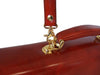Handle of Pratesi Radica Range Donatello Leather Briefcase, Flap Over Work Bag